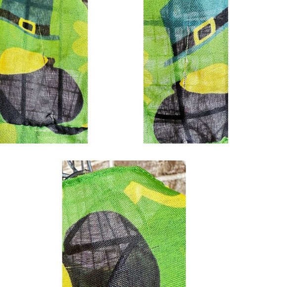 Retro Infinity St Patrick's Scarf Pot of Gold Parade Irish Party 34 L x … - Picture 12 of 12